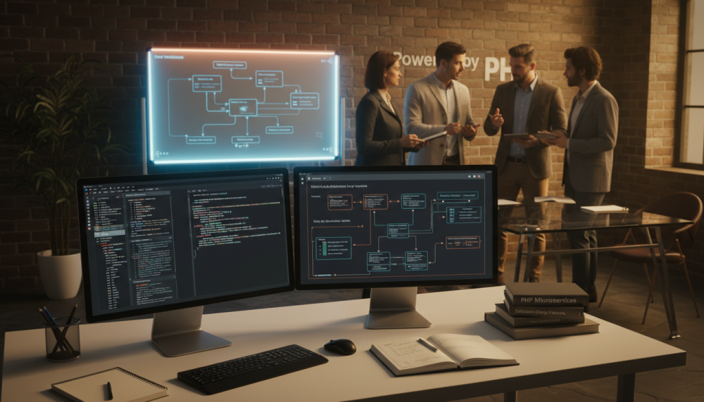 PHP backend development architecture