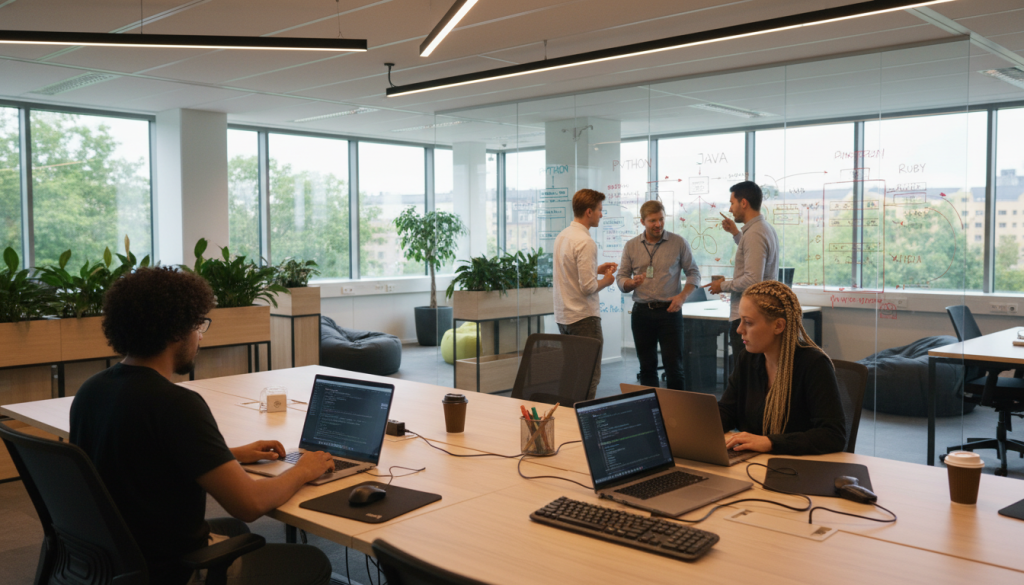 Programmeringsspråk för back-end utveckling