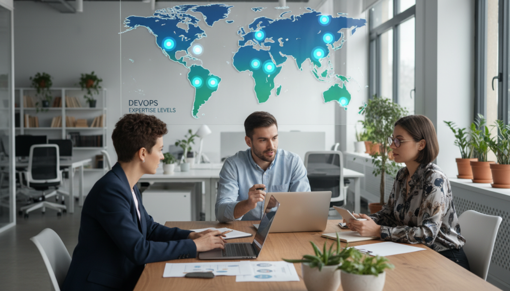 Regional analysis of DevOps expertise Regional analysis of DevOps expertise