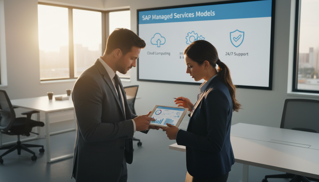 SAP managed services definition and models