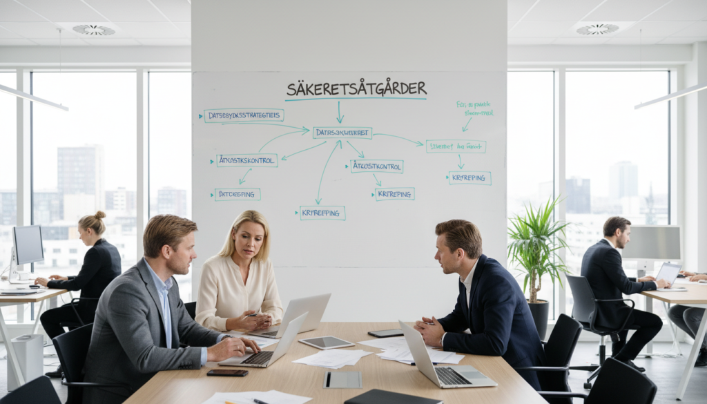 Säkerhetsåtgärder för dataskydd och personuppgifter