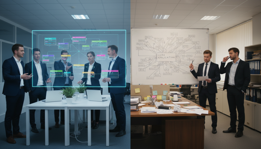 Sammenligning av mikrotjenester og monolittisk tjenestearkitektur Sammenligning av mikrotjenester og monolittisk tjenestearkitektur