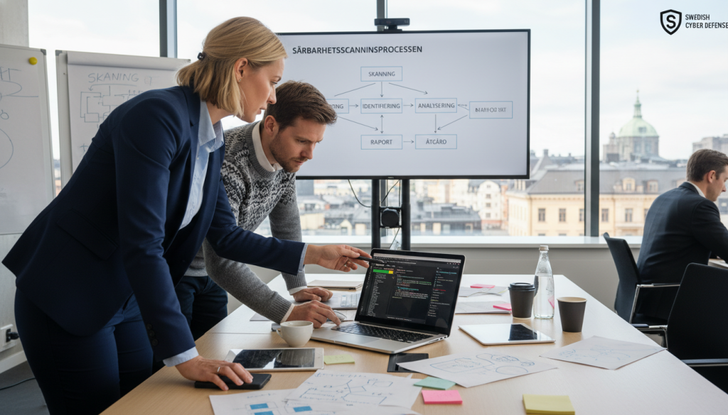 Sårbarhetsscanning process och identifiering