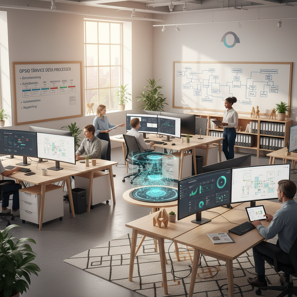 Service Desk fr&aring;n Opsio: struktur och kontroll f&ouml;r IT-milj&ouml;n