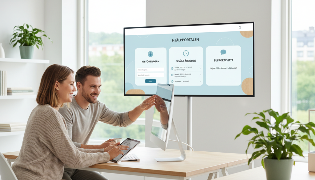 Servicedesk med fokus p&aring; anv&auml;ndarupplevelse och enhetlig hantering