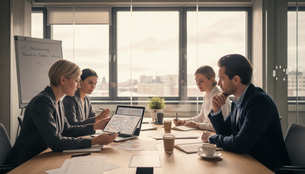 Strategier för att minimera risker med IT outsourcing