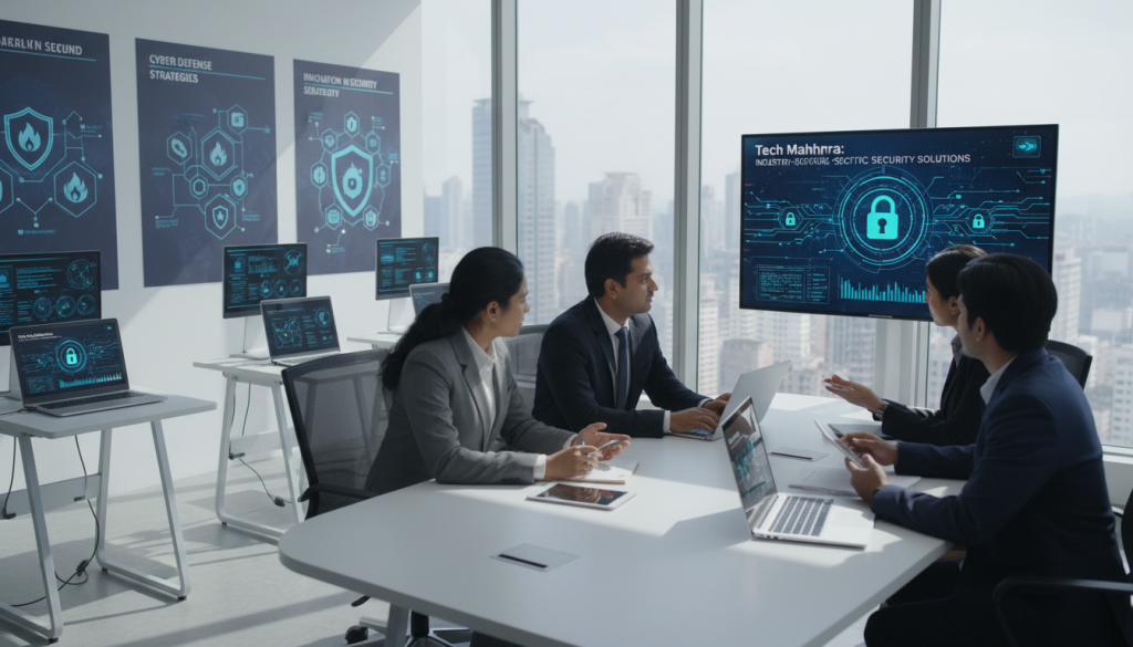 Tech Mahindra industry-specific security solutions for businesses