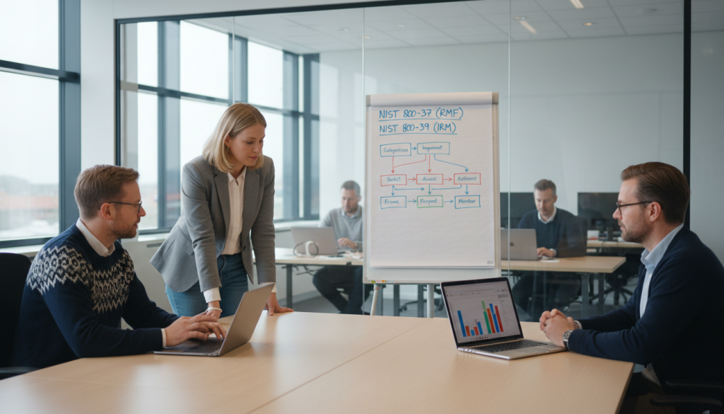 Vad är skillnaden mellan NIST 800-37 och 800-39?