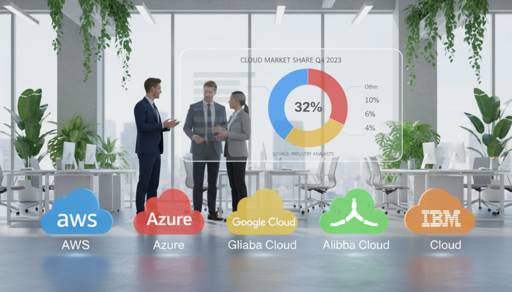 What are the top 5 cloud service providers?