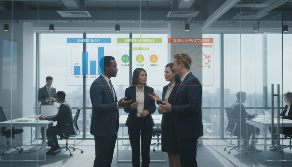 Who are the three main providers of cloud services?