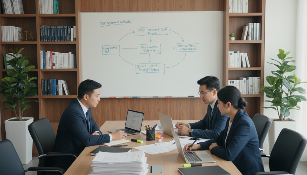 best practices for msp service agreements