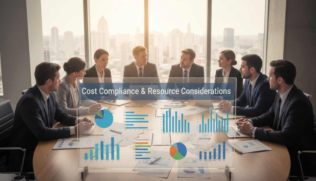 cost compliance resource considerations