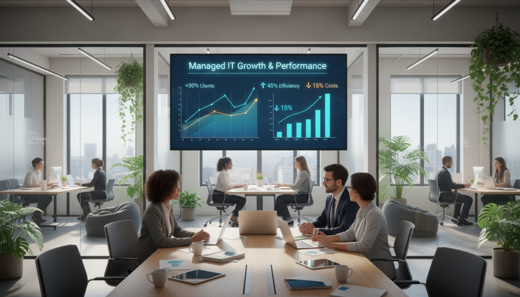 managed IT outsourcing growth