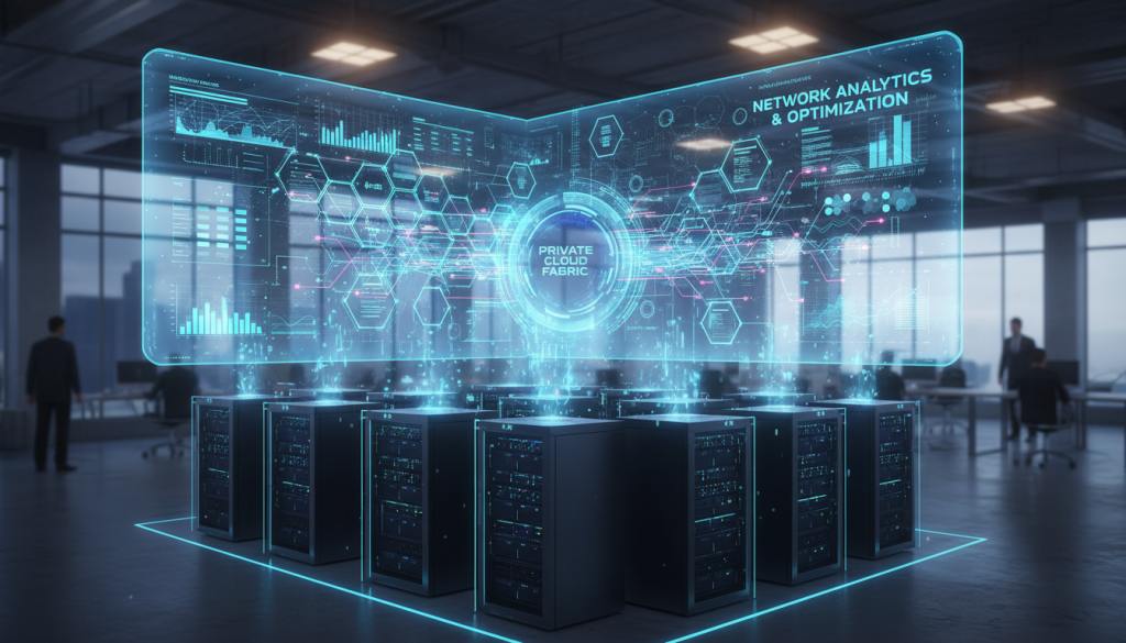 managed private cloud resources architecture