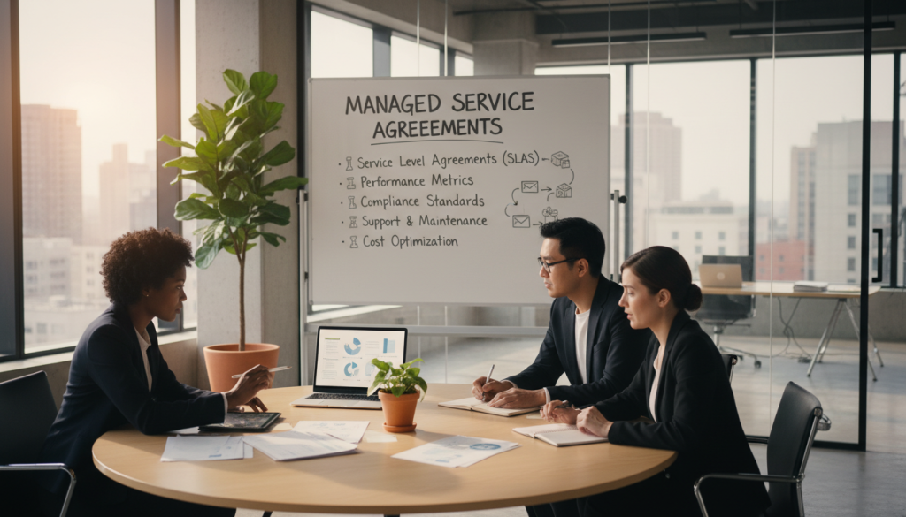 managed service agreement key components
