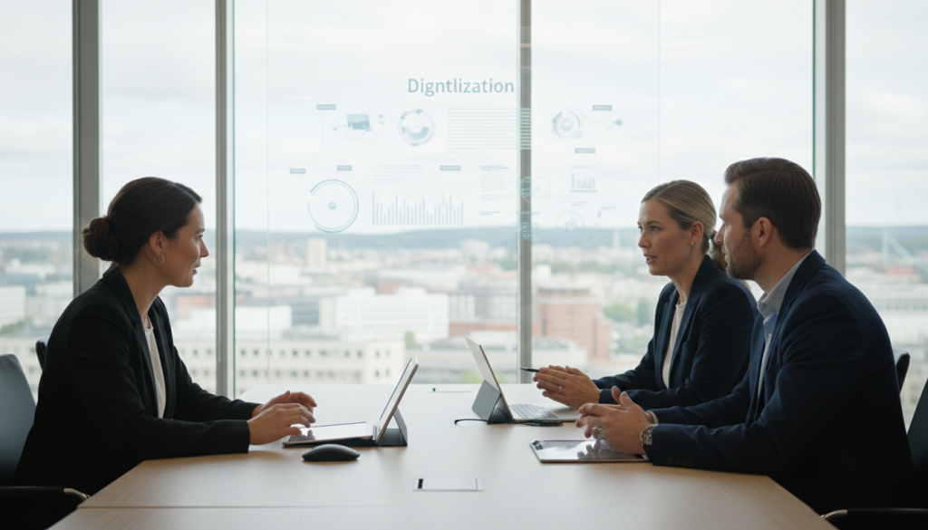 offentlig-privat samarbeid digitalisering