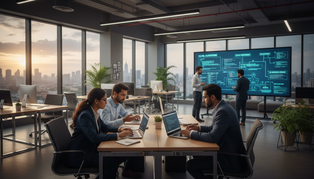 programmers in India working on emerging technologies