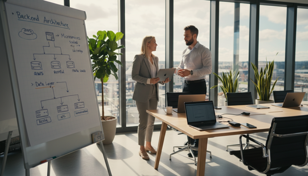 tekniske krav for backend-løsninger